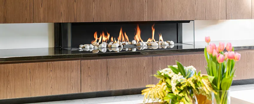 Double-height Fireplace Design Refurbishment in Jeffersontown, Kentucky